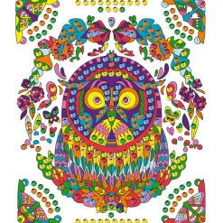 Janod Kit Créatif - Coffret Multi-Activités 17 Réalisations Animaux* Créations 3D|Peinture Par Numéro & Coloriage