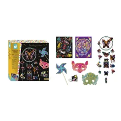 Janod Kit Créatif - Coffret Multi-Activités Scratch Art* Collection 