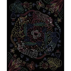 Janod Kit Créatif - Coffret Multi-Activités Scratch Art* Collection 