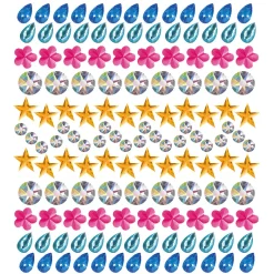 Janod Kit Créatif - Coffret Multi-Activités 11 Décos Girly* Créations 3D|Sable, Paillettes, Dorure & Strass