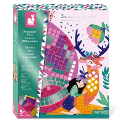 Janod Kit Créatif - Mosaïques Fées* Mosaïques & Gommettes|Collection "Les Ateliers Du Calme"