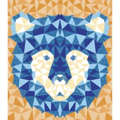 Janod Kit Créatif - Mosaïques Mousse Animaux de la Forêt* Mosaïques & Gommettes|Collection 