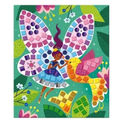 Janod Kit Créatif - Mosaïques Princesses et Fées* Mosaïques & Gommettes|Collection 