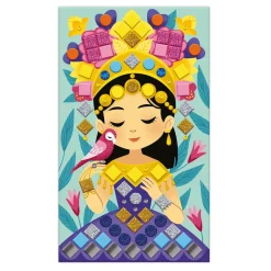 Janod Kit Créatif - Mosaïques Princesses et Fées* Mosaïques & Gommettes|Collection 