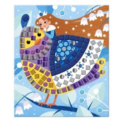 Janod Kit Créatif - Mosaïques Princesses et Fées* Mosaïques & Gommettes|Collection 