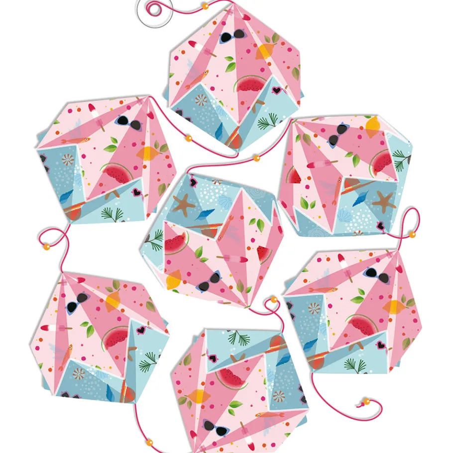 Janod Kit Créatif - Origami Jolies Décos* Créations 3D|Collection "Les Ateliers Du Calme"