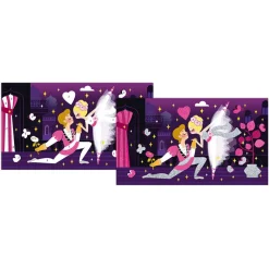 Janod Kit Créatif - Paillettes Fluo Danseuses* Collection "Les Ateliers Du Calme"|Sable, Paillettes, Dorure & Strass
