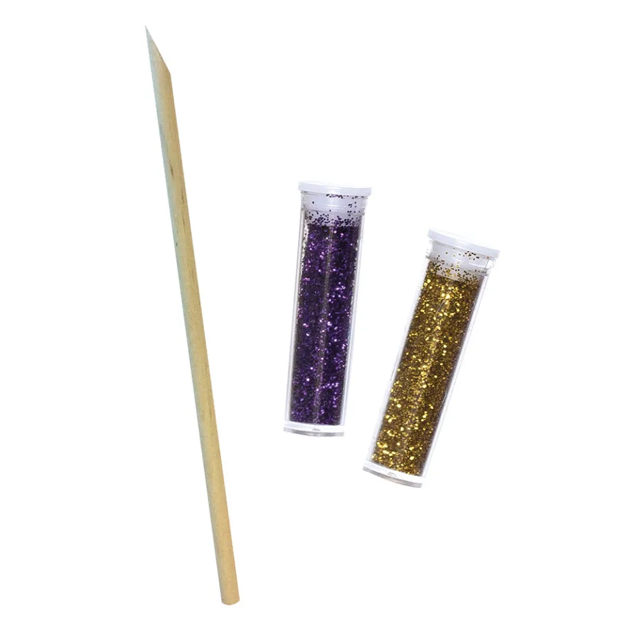 Janod Kit Créatif - Paillettes Magic Fairies* Sable, Paillettes, Dorure & Strass