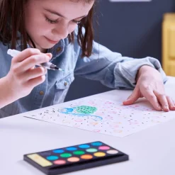 Janod Kit Créatif - Peinture par Numéro Oiseaux Fabuleux* Peinture Par Numéro & Coloriage