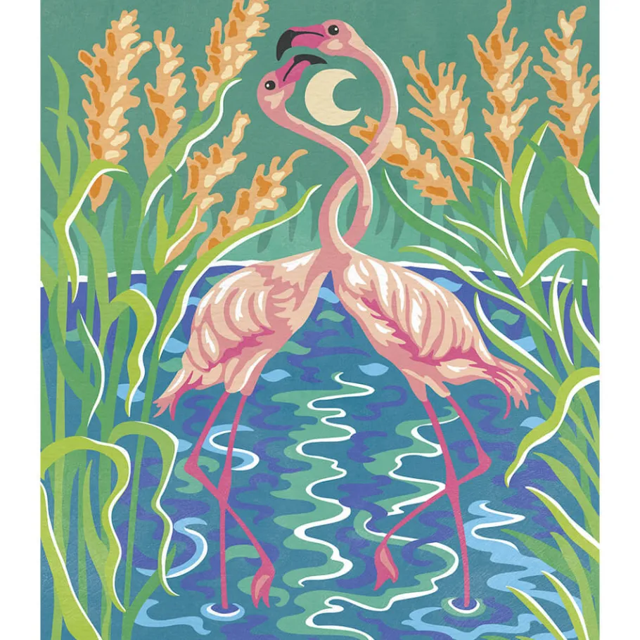 Janod Kit Créatif - Peinture par Numéro Oiseaux Fabuleux* Peinture Par Numéro & Coloriage