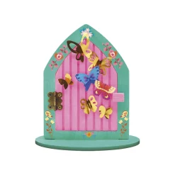 Janod Kit Créatif - Porte de Fée à Décorer Magic Fairies* Créations 3D|Collection 