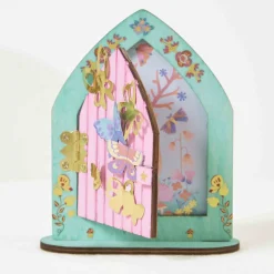 Janod Kit Créatif - Porte de Fée à Décorer Magic Fairies* Créations 3D|Collection 