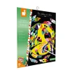 Janod Kit Créatif - Scratch Art Animaux Du Monde* Cartes À Gratter|Collection "Les Ateliers Du Calme"