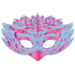 Janod Kit Créatif - Scratch Art Masques De Fête* Cartes À Gratter|Collection 