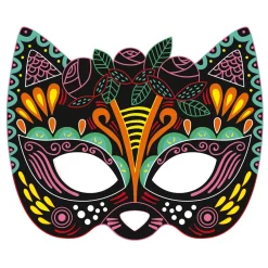 Janod Kit Créatif - Scratch Art Masques De Fête* Cartes À Gratter|Collection 