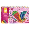 Janod Kit Créatif - Sequins à Coller Jardin Merveilleux* Sable, Paillettes, Dorure & Strass|Mosaïques & Gommettes