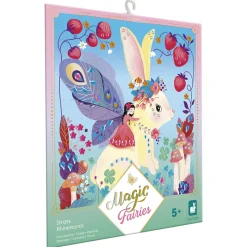Janod Kit Créatif - Strass Magic Fairies* Sable, Paillettes, Dorure & Strass