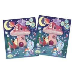 Janod Kit Créatif - Strass Magic Fairies* Sable, Paillettes, Dorure & Strass