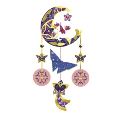 Janod Kit Créatif Attrape-Rêves Brillants* Créations 3D|Collection "Les Ateliers Du Calme"