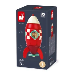 Janod Kit Magnet Fusée - petite taille* Jouets Magnétiques|Trains & Véhicules