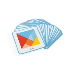 Janod Le Tangram - Essentiel (bois)* Jeux Éducatifs Maternelle|Formes & Couleurs