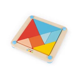 Janod Le Tangram - Essentiel (bois)* Jeux Éducatifs Maternelle|Formes & Couleurs