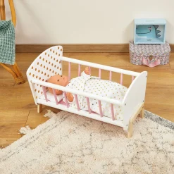 Janod Lit Candy Chic (bois)* Accessoires Poupons, Poupées & Ménage