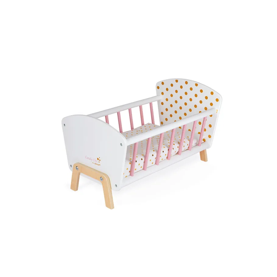 Janod Lit Candy Chic (bois)* Accessoires Poupons, Poupées & Ménage