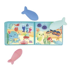 Janod Livre de Bain La Fête Sous l'Océan* Gicleurs & Éponges De Bain|Livres De Bain