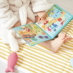 Janod Livre de Bain La Fête Sous l'Océan* Gicleurs & Éponges De Bain|Livres De Bain
