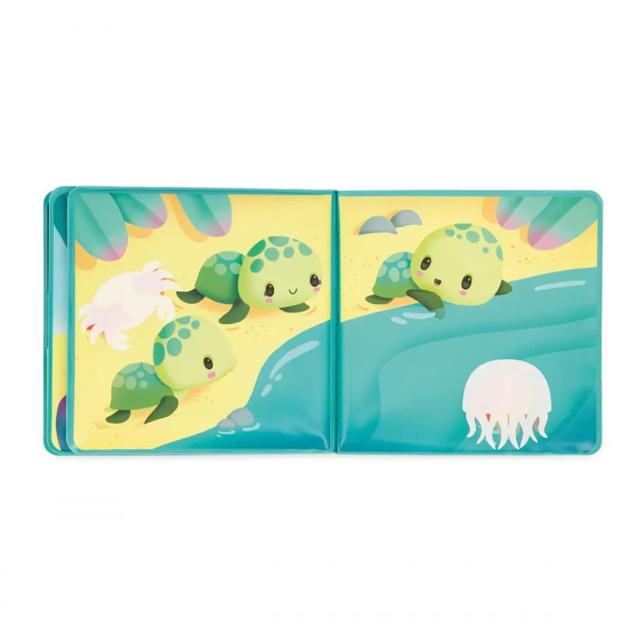 Janod Livre de Bain La Vie Magique des Tortues* Livres De Bain