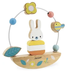 Janod Looping Basculo Lapin Pure* Formes & Couleurs|Bouliers, Loopings & Panneaux D'Activités