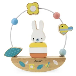 Janod Looping Basculo Lapin Pure* Formes & Couleurs|Bouliers, Loopings & Panneaux D'Activités