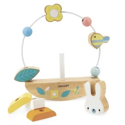 Janod Looping Basculo Lapin Pure* Formes & Couleurs|Bouliers, Loopings & Panneaux D'Activités