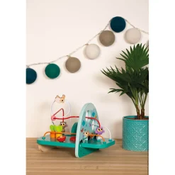 Janod Looping lapin & cie (bois)* Bouliers, Loopings & Panneaux D'Activités|Manipulation & Encastrement