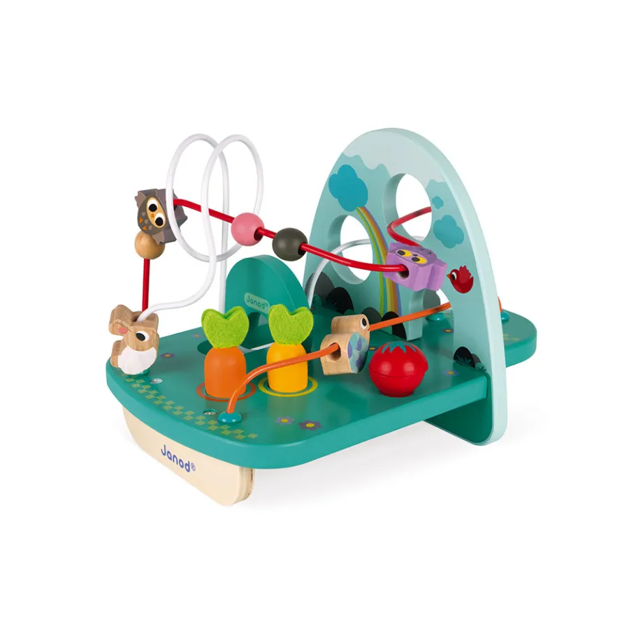 Janod Looping lapin & cie (bois)* Bouliers, Loopings & Panneaux D'Activités|Manipulation & Encastrement