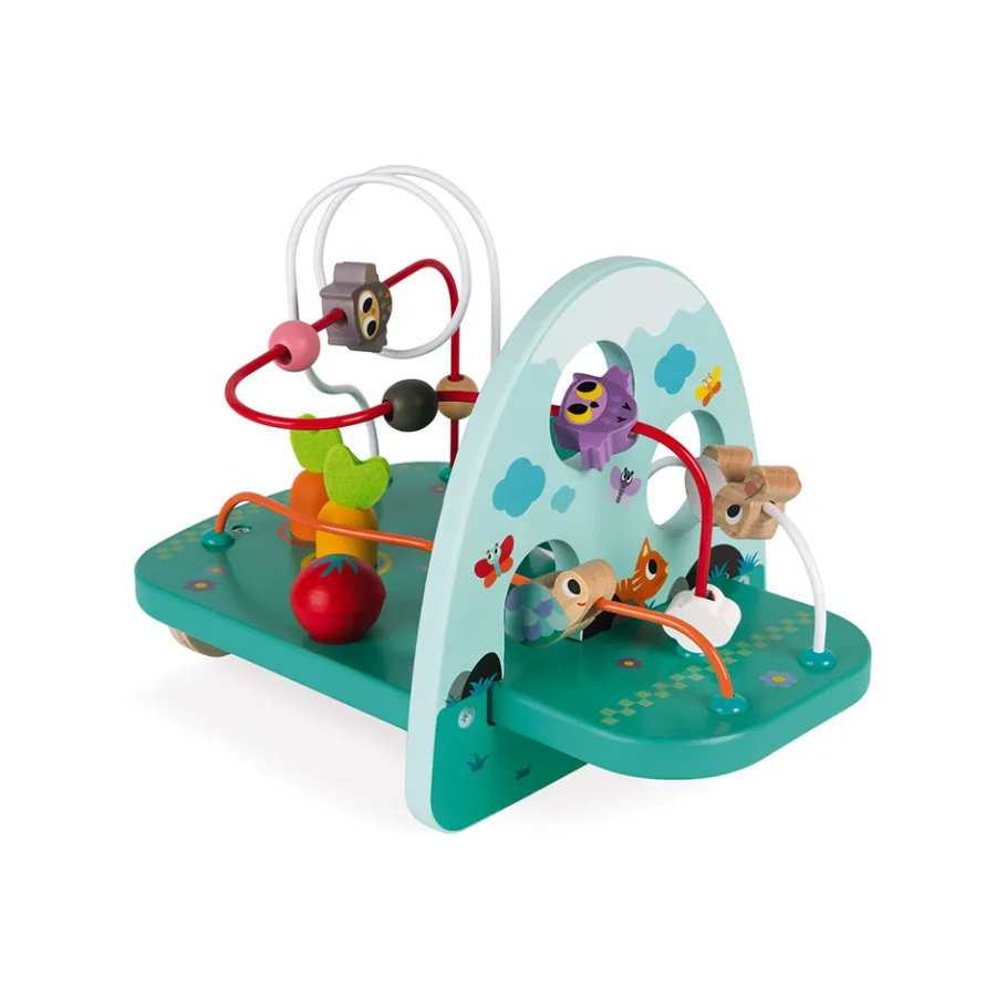 Janod Looping lapin & cie (bois)* Bouliers, Loopings & Panneaux D'Activités|Manipulation & Encastrement