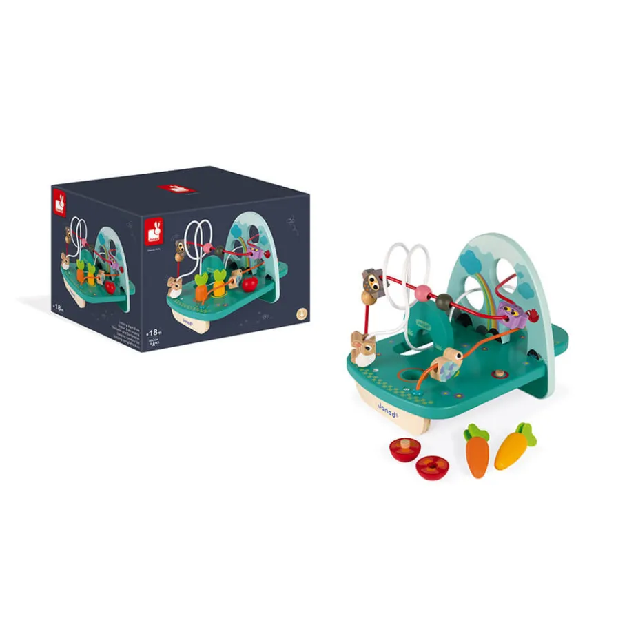 Janod Looping lapin & cie (bois)* Bouliers, Loopings & Panneaux D'Activités|Manipulation & Encastrement