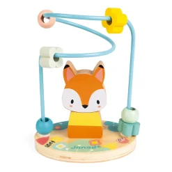 Janod Looping Renard Pure (bois)* Bouliers, Loopings & Panneaux D'Activités|Manipulation & Encastrement