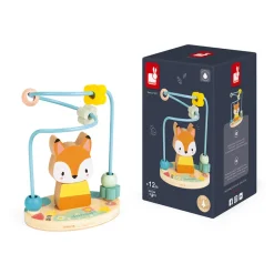 Janod Looping Renard Pure (bois)* Bouliers, Loopings & Panneaux D'Activités|Manipulation & Encastrement