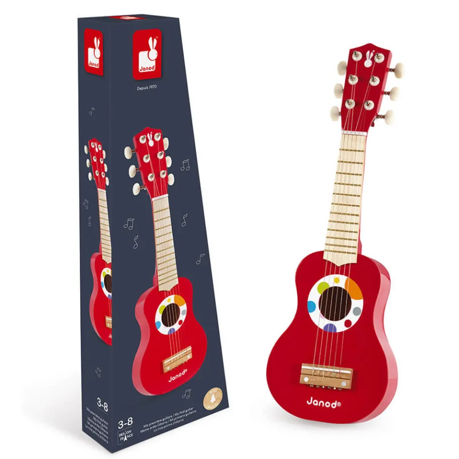 Janod Ma Première Guitare Confetti (bois)* Jouets Musicaux