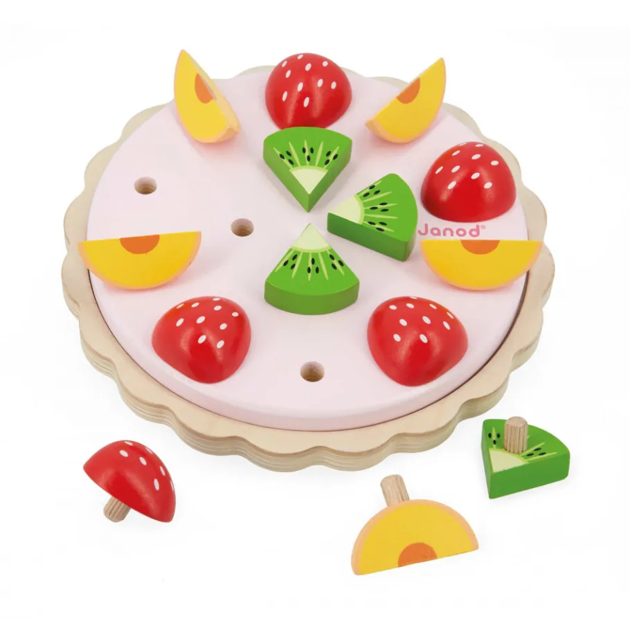 Janod Ma Première Tarte aux Fruits Twist* Imitation Métiers|Cuisines, Dinettes & Marchandes