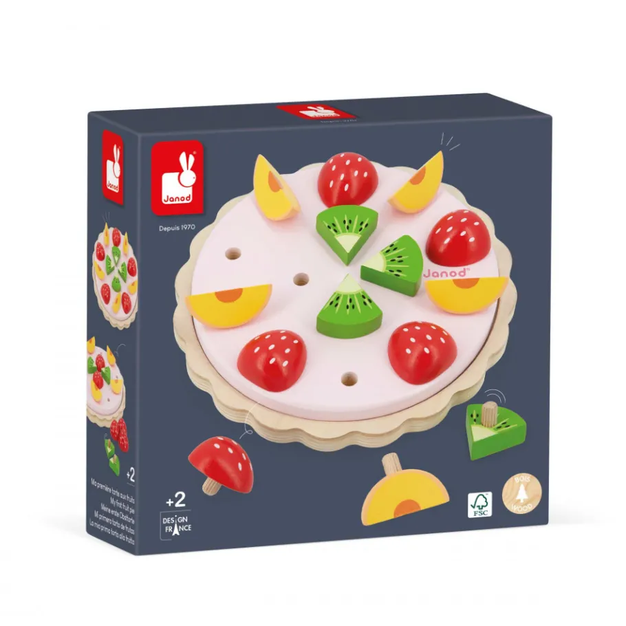 Janod Ma Première Tarte aux Fruits Twist* Imitation Métiers|Cuisines, Dinettes & Marchandes
