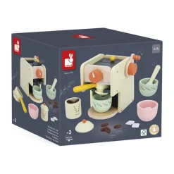 Janod Machine à Café et accessoires Mamie Soleil* Cuisines, Dinettes & Marchandes
