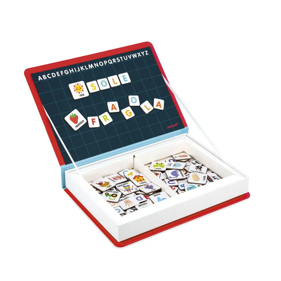 Janod Magneti'Book Alphabet Italien* Jeux Éducatifs Maternelle|Jeux Éducatifs Magnétiques