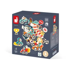 Janod Magnets Bolides 24 pièces* Tableaux, Ardoises & Magnets|Jouets Magnétiques