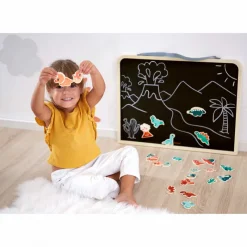 Janod Magnets Dino 24 pièces* Tableaux, Ardoises & Magnets|Jouets Magnétiques