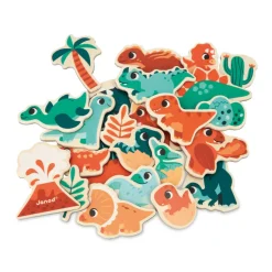 Janod Magnets Dino 24 pièces* Tableaux, Ardoises & Magnets|Jouets Magnétiques