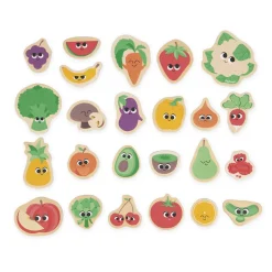 Janod Magnets Fruits et Légumes 24 pièces* Tableaux, Ardoises & Magnets