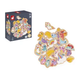 Janod Magnets Licornes et Dragons 24 pièces* Tableaux, Ardoises & Magnets